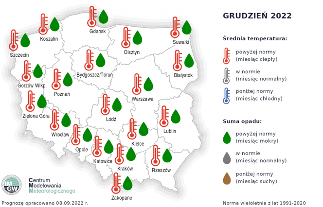 Kiedy spadnie pierwszy śnieg w 2022 roku? IMGW podał długoterminową prognozę na zimę 