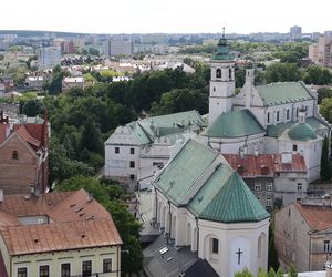 Panorama Lublina z najwyższego punktu widokowego w mieście - Wieży Trynitarskiej