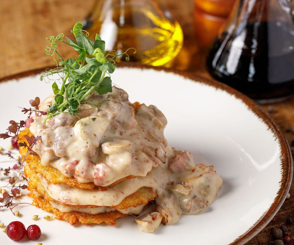 Sos grzybowy do placków ziemniaczanych - ten smak podbije twoje podniebienie