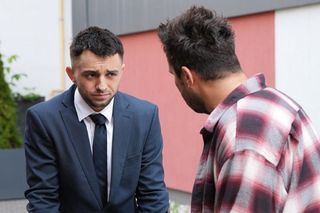 Barwy szczęścia, odcinek 3253. Mirek (Oliwier Kozłowski), Damian (Michał Lesień-Głowacki)