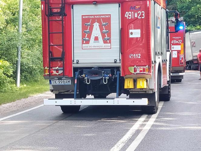 Starachowice. Wypadek ulica Ostrowiecka 