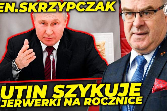 Gen. Skrzypczak: Putin będzie chciał uczcić rocznicę wojny fajerwerkiem rakiet