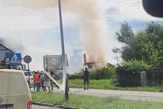 Wybuch gazu przy ul. Botewa w Krakowie