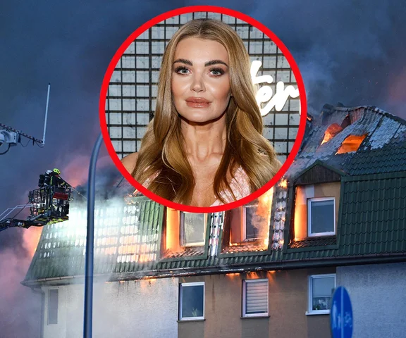 Jej znajomi stracili dach nad głową. Edyta Folwarska opowiedziała o dramacie