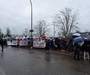 Protest pielęgniarek w Tarnowie