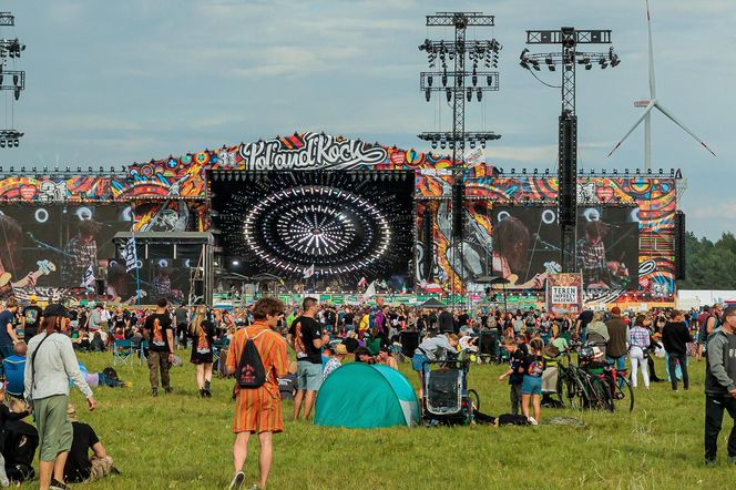 Festiwalowicze na Pol'and Rock Festivalu 2025