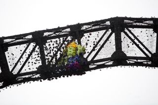 Resztki spalonej tęczy w 2013 roku