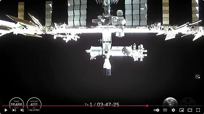 Oficjalnego powitania na ISS