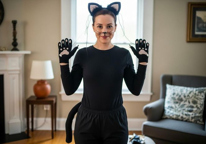Za co się przebrać na Hallowen? Kot