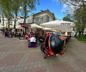 Pożar restauracji w Ostródzie