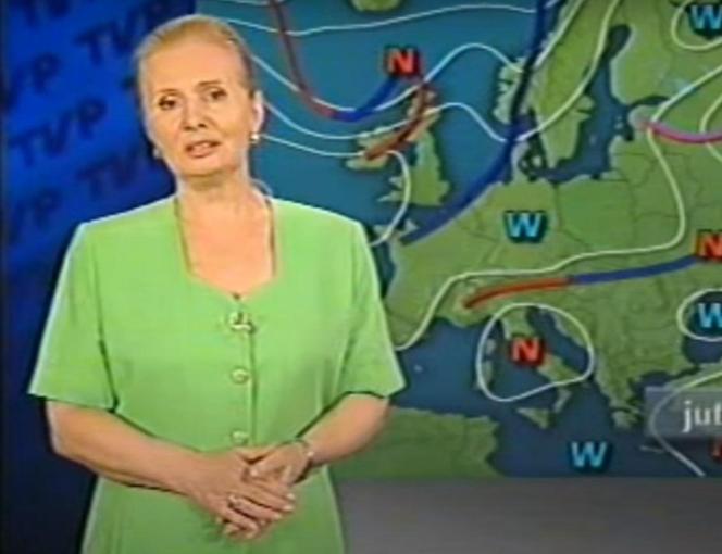 Elżbieta Sommer prezentuje prognozę pogody