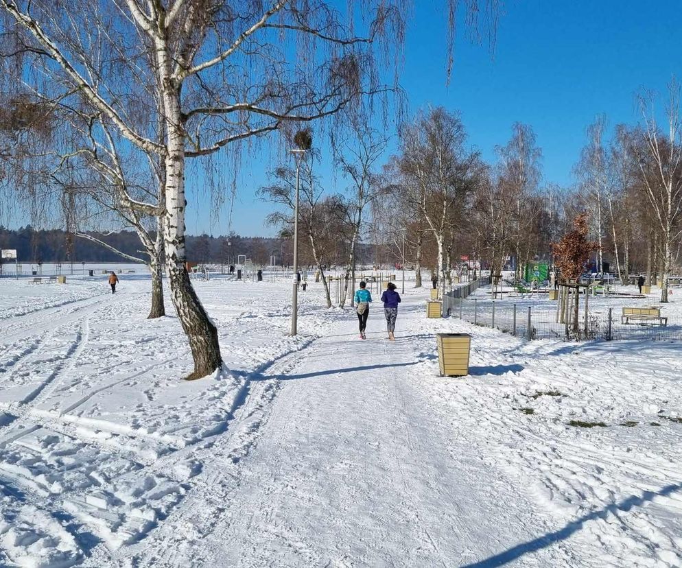 Jezioro Strzeszyńskie zachwyca zimą. Miejsce idealne na spacer?