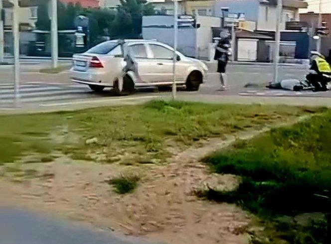 Policyjna obława w Bydgoszczy. Świadek wypadku, zamiast pomóc, popędził do lasu. "Miał manię w oczach!"