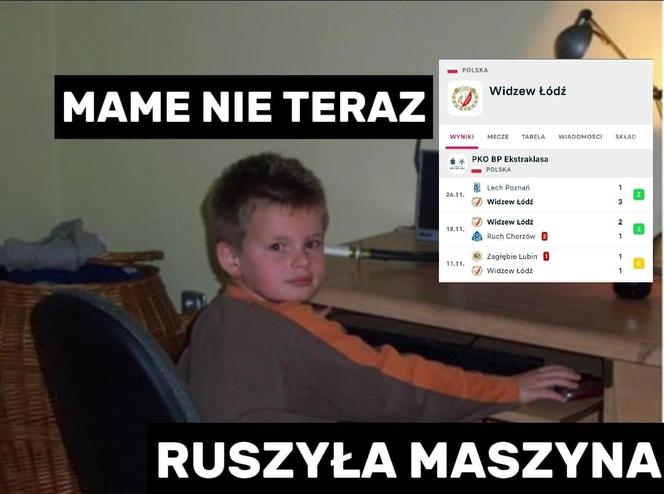 Te memy bawią do łez! Zobacz, co przygotowali internauci po meczu Widzewa z Lechem [GALERIA]