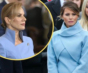 Porównujemy style Marty Nawrockiej i  Melanii Trump. Która wygląda lepiej? Ekspert nie ma złudzeń