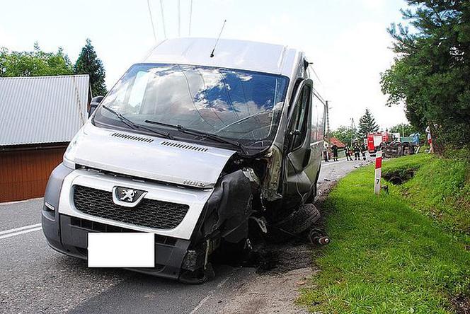 Koszmarny wypadek w Niżatycach koło Przeworska