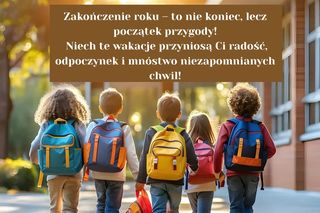 Grafiki i kartki na zakończenie roku szkolnego
