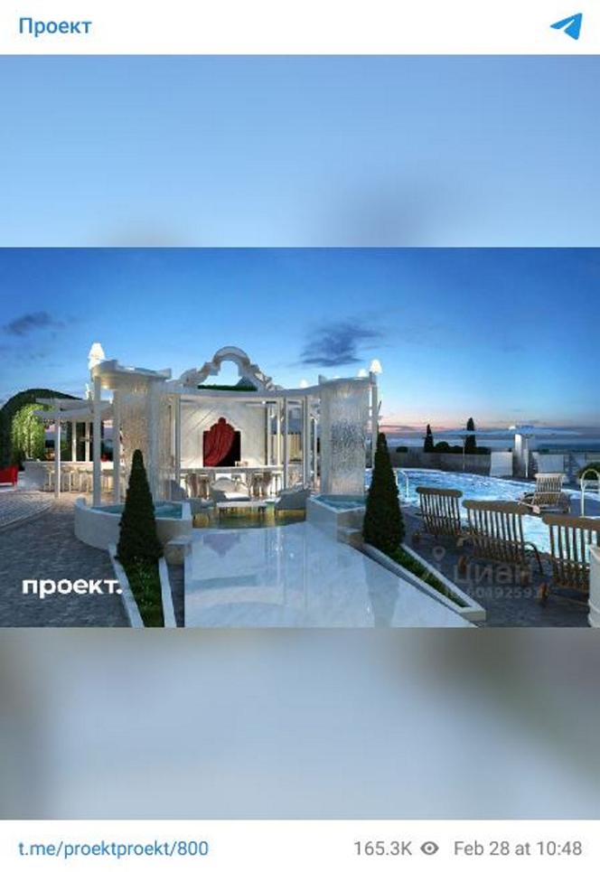 Putin kupił Kabajewej "największe mieszkanie w Rosji". 75 pokoi, niewiarygodne luksusy! [ZDJĘCIA]