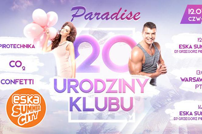 Urodziny Paradise pod Molo z patrolem ESKA Summer City