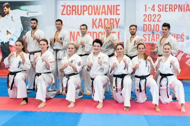 Kadra Narodowa Seniorów na Mistrzostwa Świata Karate w Kielcach