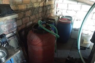 Nielegalna bimbrownia pod Koszalinem