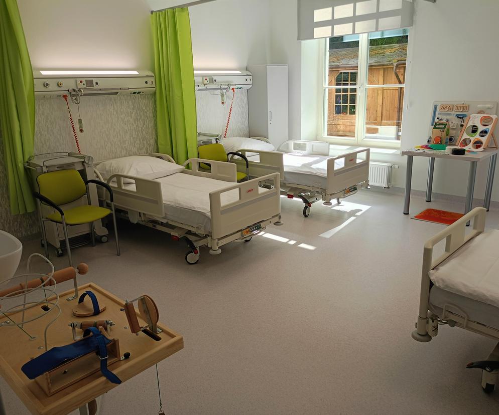 Wnętrze szpitala jest teraz nowoczesne i komfortowe dla pacjentów i personelu