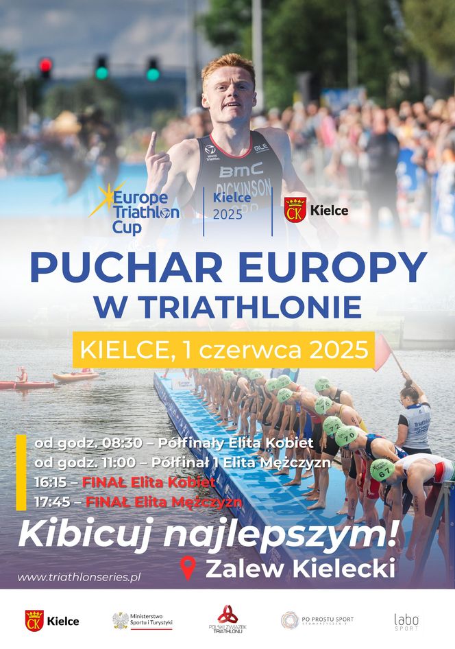 Puchar Europy w Triathlonie w Kielcach