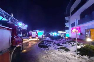 Pożar hotelu w Karpaczu! Kilkaset osób ewakuowanych. Z ogniem walczy 11 zastępów straży pożarnej