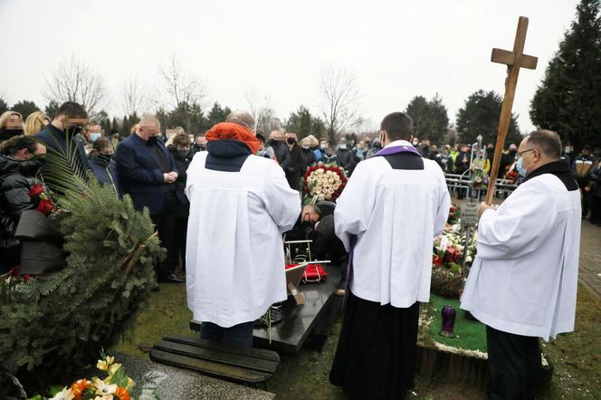 Pogrzeb Marka "Krzykacza" Pawłowskiego ze "Złomowisko PL"