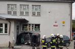 Małopolska: Rozpędzony samochód wjechał w budynek szkoły!