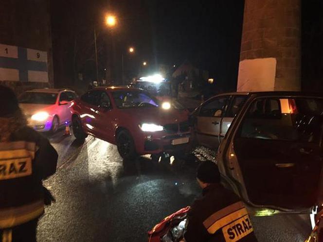 4 samochody zderzyły się w Kaczorowie