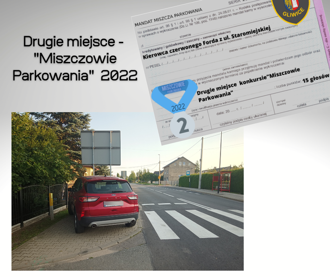 Miszcz parkowania 2022 w Gliwicach - 2 miejsce