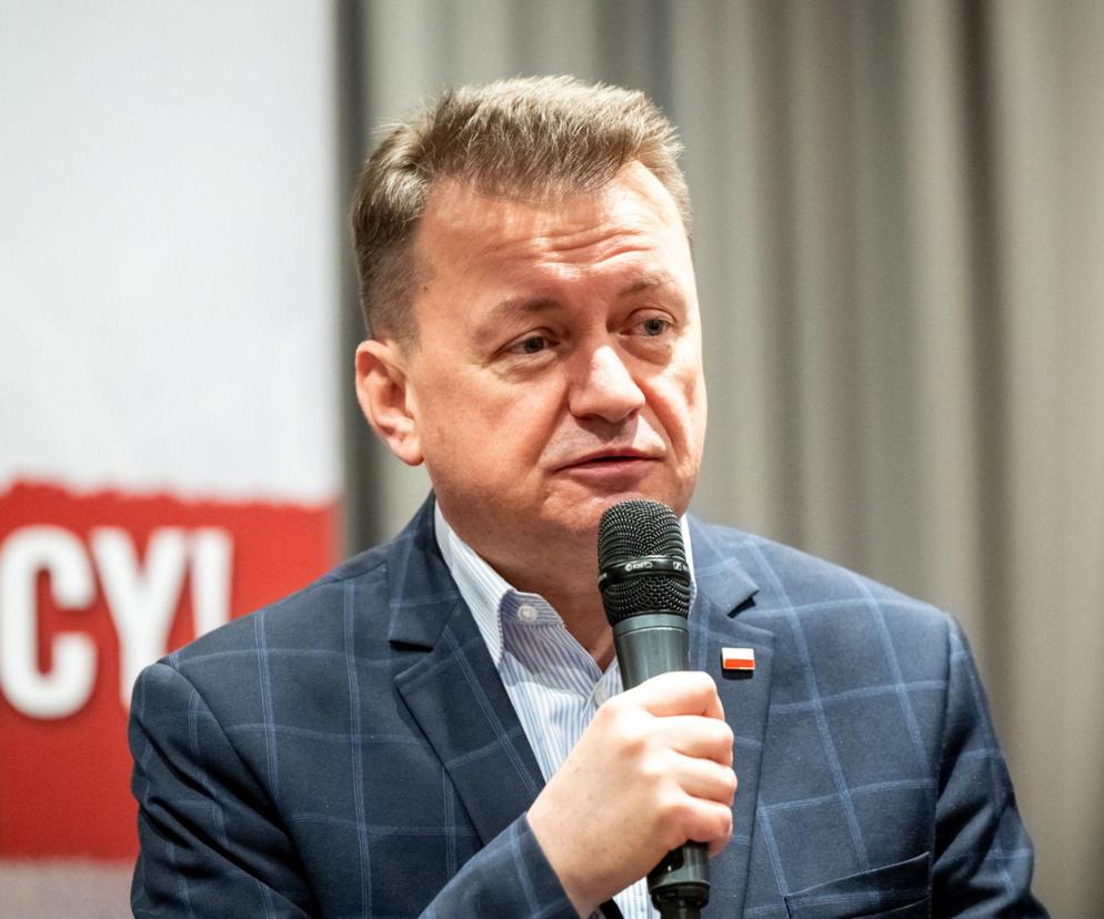 Były szef MON Mariusz Błaszczak w Olsztynie: „Żołnierze na rozkaz zagrają dla Owsiaka”