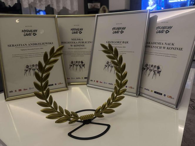 "Medialne Laury 2024" od konińskich dziennikarzy wręczone!