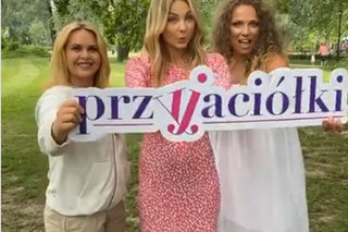 Przyjaciółki. Anka (Magdalena Stużyńska), Inga (Małgorzata Socha), Patrycja (Joanna Liszowska)