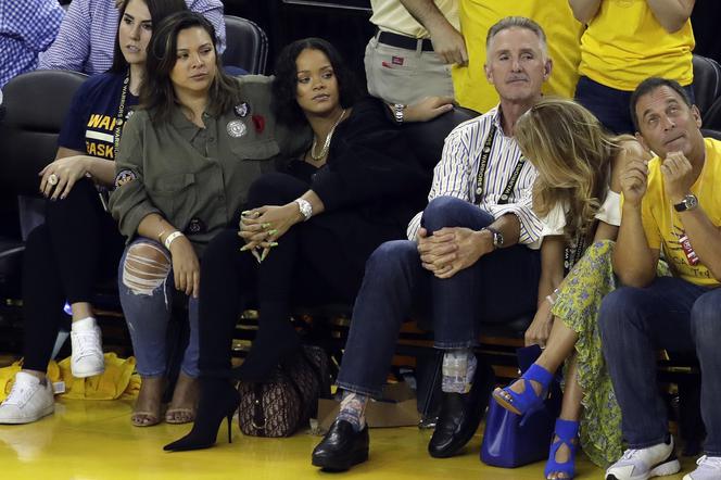 Rihanna na meczu finałowym NBA