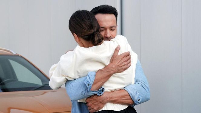 Barwy szczęścia odc. 3141. Kasia (Katarzyna Glinka), Mariusz (Rafał Cieszyński)