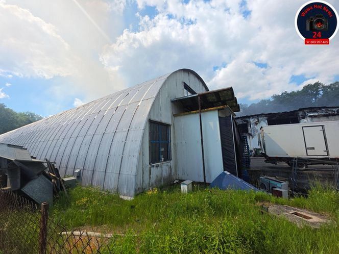 Gigantyczny pożar hali niedaleko Warszawy. Powołają specjalny zespół prokuratorski