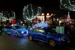 Świąteczne Samochody w Żorach