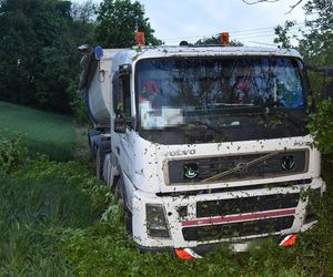 Szef firmy transportowej wylądował w rowie. Miał prawie 3 promile