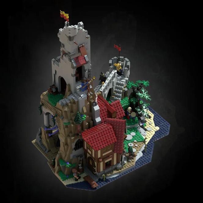 LEGO Ideas: Dragons Keep: Journey's End