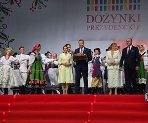Dożynki prezydenckie 2025 w Warszawie. Zdjęcia Koła Gospodyń Wiejskich w Puszynie, gmina Korfantów