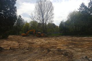 Prace w Parku Grabek w Czeladzi