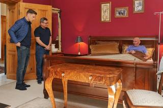 Pierwsza miłość odc. 3558. Piotrek (Mikołaj Mikołajczak), Edward (Marek Siudym)