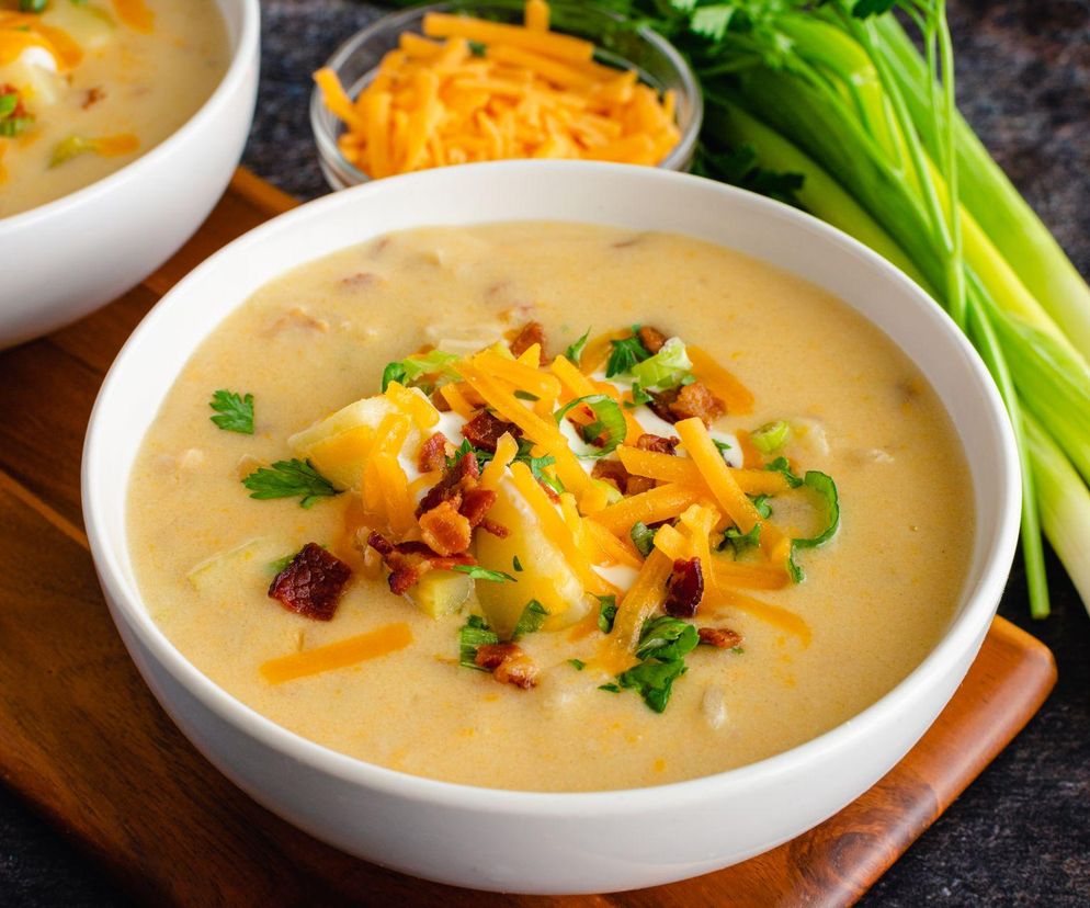 zupa krem z pieczonych ziemniaków