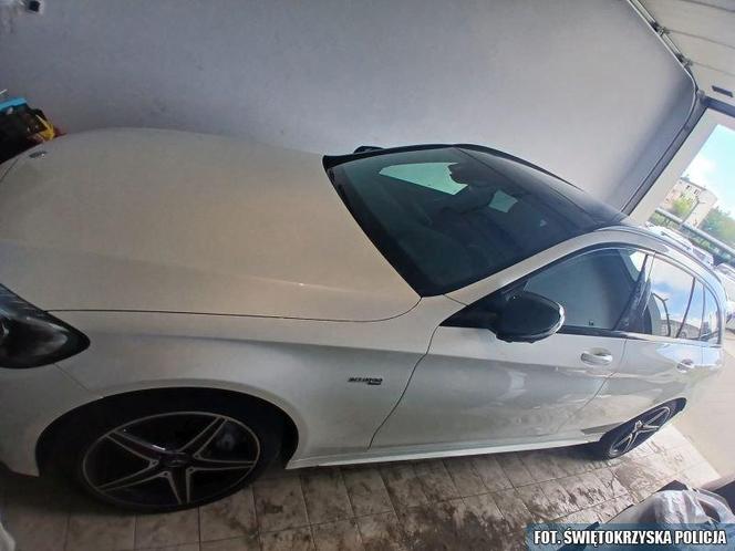 Odzyskali mercedesa skradzionego w Niemczech. Za kierownicą 37-letni starachowiczanin