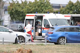 Transportują rannych pacjentów do Polski. Pierwsze zdjęcia z Zagrzebia