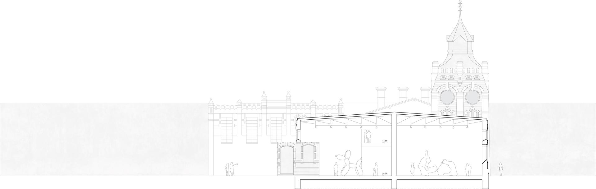 PLATO Ostrava: galeria sztuki w Ostrawie projektu KWK Promes Robert Konieczny