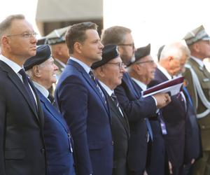 Andrzej Duda na Obchodach 80. rocznicy wybuchu Powstania Warszawskiego