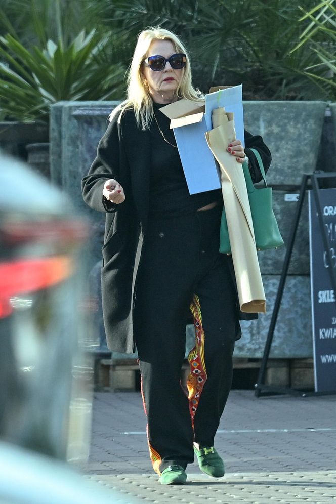 Grażyna Szapołowska sadzi się na wiosnę